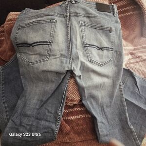 Buffalo David Bitton Blue Straight Leg Vintage-Inspired Jeans